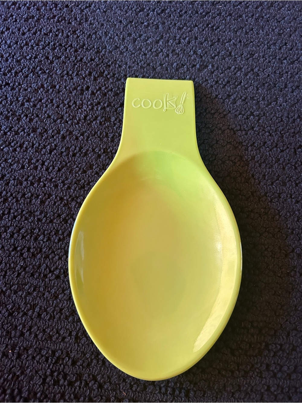 Lime Green Jimbo Silicone Spoon 🥄Rest by Kay Dee Designs